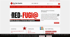 Desktop Screenshot of cruzrojahuesca.org