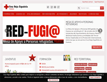 Tablet Screenshot of cruzrojahuesca.org